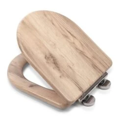 Croydex Verese Grey Oak Effect Flexi Fix D Shape Toilet Seat 11 Croydex Verese Grey Oak Effect Flexi Fix D Shape Toilet Seat -Home Luxe Studio 30908847 alt03