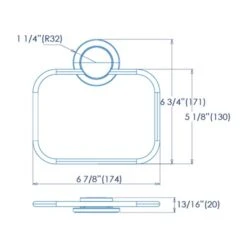 Croydex Stick-n-Lock Towel Rail -Home Luxe Studio 30908858 alt06