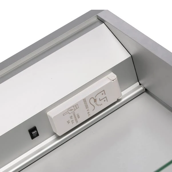 Cartlon Single Door LED Illuminated Cabinet 9 Cartlon Single Door LED Illuminated Cabinet - Image 7