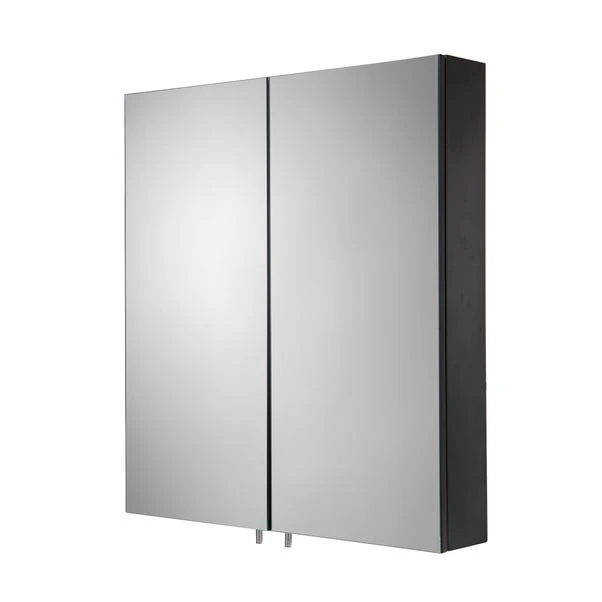 Dawley Steel Double Door Cabinet, Matt Black 5 Dawley Steel Double Door Cabinet, Matt Black - Image 3