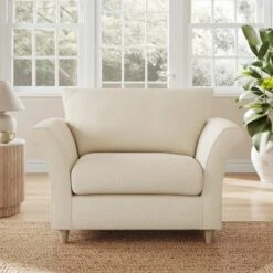 Dixie Armchair, Soft Texture Fabric 38 Dixie Armchair, Soft Texture Fabric -Home Luxe Studio 30909166