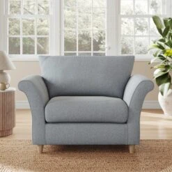 Dixie Armchair, Soft Texture Fabric 30 Dixie Armchair, Soft Texture Fabric -Home Luxe Studio 30909251