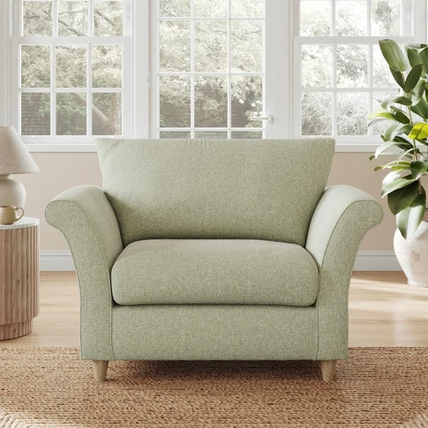 Dixie Armchair, Soft Texture Fabric 3 Dixie Armchair, Soft Texture Fabric