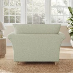 Dixie Armchair, Soft Texture Fabric 24 Dixie Armchair, Soft Texture Fabric -Home Luxe Studio 30909256 alt02