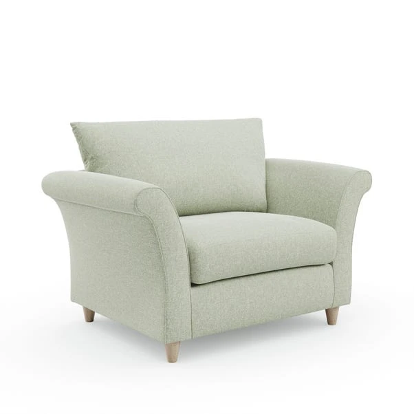 Dixie Armchair, Soft Texture Fabric 9 Dixie Armchair, Soft Texture Fabric - Image 7