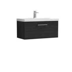 Arno Wall Mounted 1 Drawer Vanity Unit With Basin -Home Luxe Studio 30910324