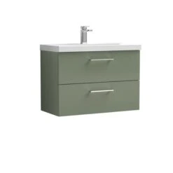 Arno Wall Mounted 2 Drawer Vanity Unit With Basin 33 Arno Wall Mounted 2 Drawer Vanity Unit With Basin -Home Luxe Studio 30910329