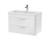 Parade Wall Mounted Vanity Unit With Polymarble Basin 1 Parade Wall Mounted Vanity Unit With Polymarble Basin -Home Luxe Studio 30910336