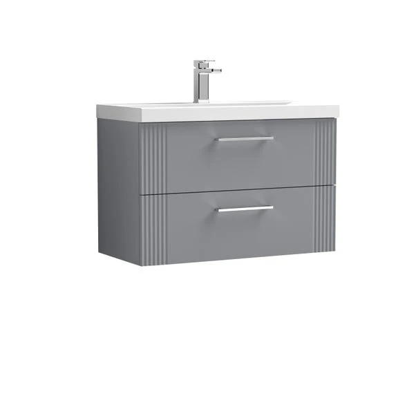 Deco Wall Mounted 2 Drawer Vanity Unit With Basin 21 Deco Wall Mounted 2 Drawer Vanity Unit With Basin - Image 19