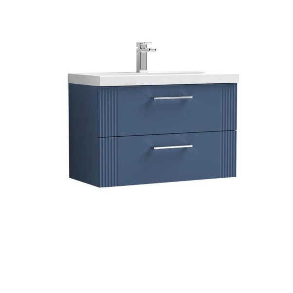 Deco Wall Mounted 2 Drawer Vanity Unit With Basin 19 Deco Wall Mounted 2 Drawer Vanity Unit With Basin - Image 17
