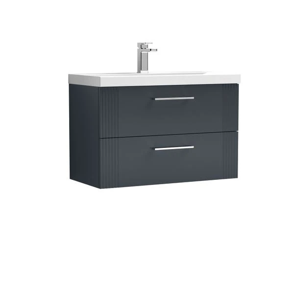 Deco Wall Mounted 2 Drawer Vanity Unit With Basin 17 Deco Wall Mounted 2 Drawer Vanity Unit With Basin - Image 15