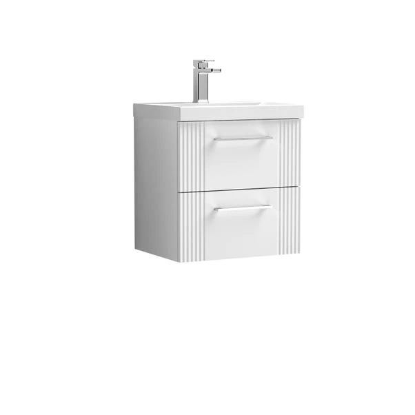 Deco Wall Mounted 2 Drawer Vanity Unit With Basin 12 Deco Wall Mounted 2 Drawer Vanity Unit With Basin - Image 10