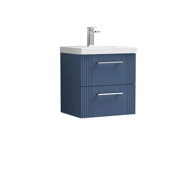 Deco Wall Mounted 2 Drawer Vanity Unit With Basin 9 Deco Wall Mounted 2 Drawer Vanity Unit With Basin - Image 7