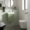 Deco Compact Wall Mounted Vanity Unit With Basin -Home Luxe Studio 30910448