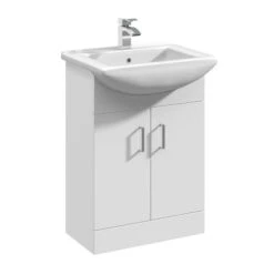 Mayford 2 Door Vanity Unit With Square Basin 8 Mayford 2 Door Vanity Unit With Square Basin -Home Luxe Studio 30910532