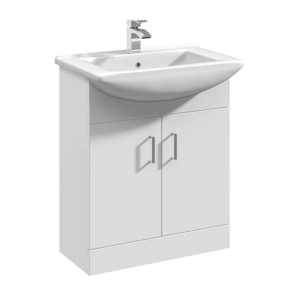 Mayford 2 Door Vanity Unit With Square Basin 3 Mayford 2 Door Vanity Unit With Square Basin