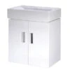 Mayford 3 Drawer 2 Door Wall Mounted Basin 2 Mayford 3 Drawer 2 Door Wall Mounted Basin -Home Luxe Studio 30910539