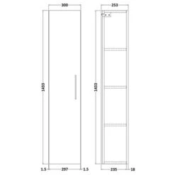 Arno Tall Storage Unit -Home Luxe Studio 30910550 alt09
