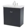 Classique Floor Standing 2 Door Vanity Unit With Basin 2 Classique Floor Standing 2 Door Vanity Unit With Basin -Home Luxe Studio 30910614
