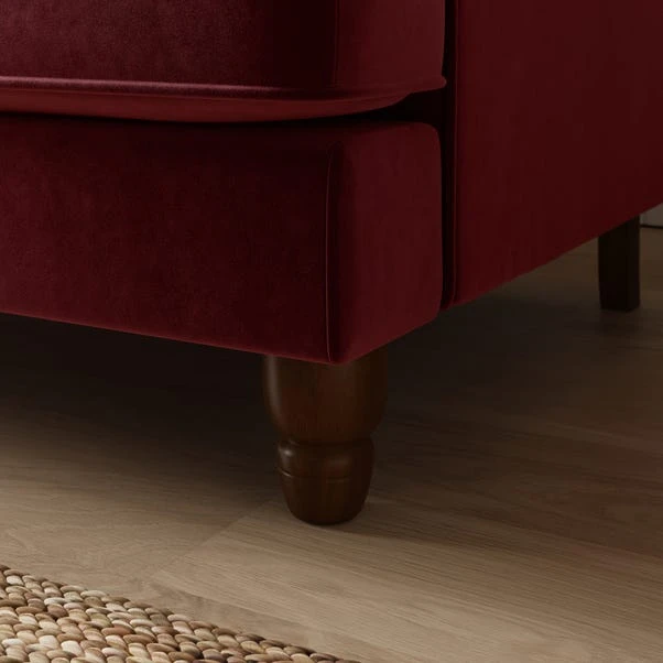 Beatrice Matte Velvet 3 Seater Double Sofa Bed 14 Beatrice Matte Velvet 3 Seater Double Sofa Bed - Image 12