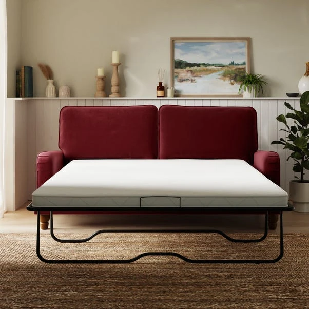Beatrice Matte Velvet 3 Seater Double Sofa Bed 15 Beatrice Matte Velvet 3 Seater Double Sofa Bed - Image 13