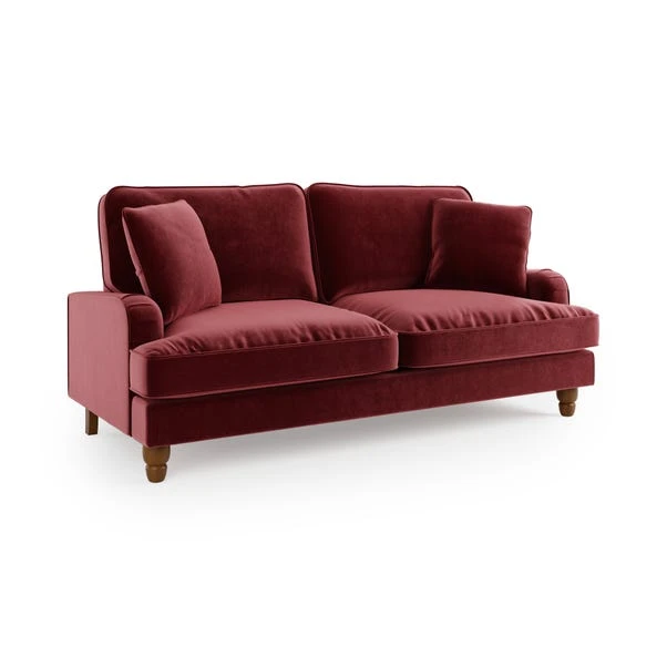 Beatrice Matte Velvet 3 Seater Double Sofa Bed 19 Beatrice Matte Velvet 3 Seater Double Sofa Bed - Image 17