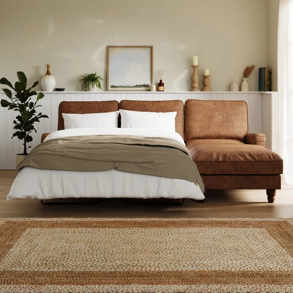 Beatrice Relaxed Faux Leather Corner Storage Sofa Bed 13 Beatrice Relaxed Faux Leather Corner Storage Sofa Bed - Image 11