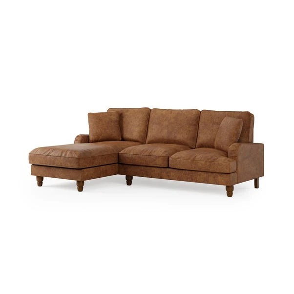 Beatrice Relaxed Faux Leather Corner Storage Sofa Bed 9 Beatrice Relaxed Faux Leather Corner Storage Sofa Bed - Image 7