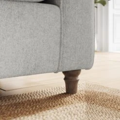 Flori Soft Chenille 4 Seater Sofa -Home Luxe Studio 30911063 alt03