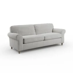Flori Soft Chenille 4 Seater Sofa -Home Luxe Studio 30911063 alt06