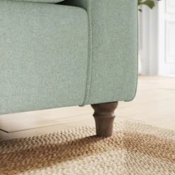 Flori Soft Chenille 4 Seater Sofa -Home Luxe Studio 30911073 alt03