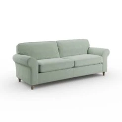 Flori Soft Chenille 4 Seater Sofa -Home Luxe Studio 30911073 alt06