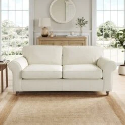 Flori Chunky Chenille 3 Seater Sofa 40 Flori Chunky Chenille 3 Seater Sofa -Home Luxe Studio 30911152
