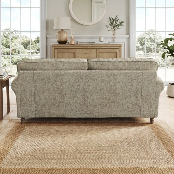 Flori Chunky Chenille 3 Seater Sofa 14 Flori Chunky Chenille 3 Seater Sofa - Image 12