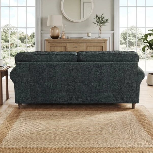 Flori Chunky Chenille 3 Seater Sofa 5 Flori Chunky Chenille 3 Seater Sofa - Image 3