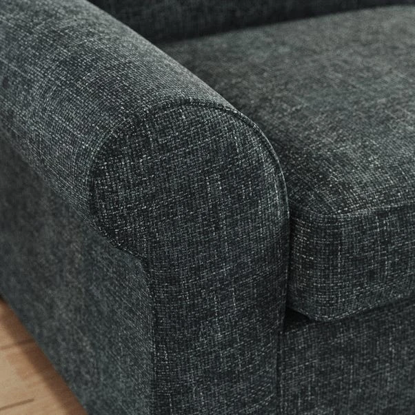 Flori Chunky Chenille 3 Seater Sofa 7 Flori Chunky Chenille 3 Seater Sofa - Image 5