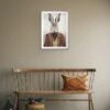 Cedar & Sage Hartley Hare Framed Print -Home Luxe Studio 30911428