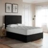 Luxury Side Ottoman Bed Frame, Teddy Fabric 2 Luxury Side Ottoman Bed Frame, Teddy Fabric -Home Luxe Studio 30911691