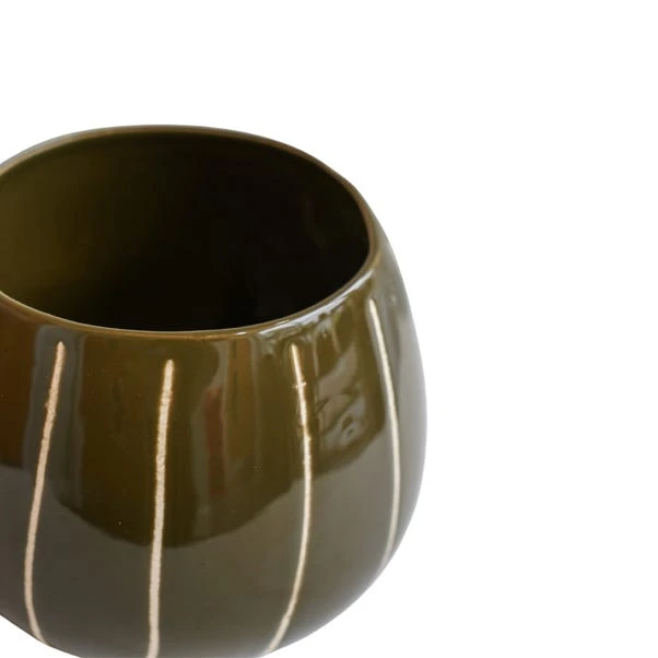 Nova Wax Relief Plant Pot 6 Nova Wax Relief Plant Pot - Image 4