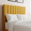 Luxury Linen Vertical Stripe Headboard 1 Luxury Linen Vertical Stripe Headboard -Home Luxe Studio 30911818
