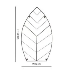 Ivyline Outdoor Leaf Trellis 15 Ivyline Outdoor Leaf Trellis -Home Luxe Studio 30911922 alt02