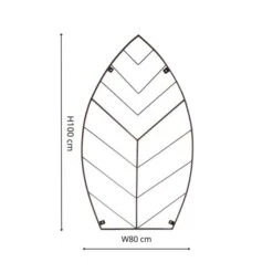 Ivyline Outdoor Leaf Trellis 12 Ivyline Outdoor Leaf Trellis -Home Luxe Studio 30911923 alt03