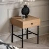 Aubourn 1 Drawer Bedside Table 2 Aubourn 1 Drawer Bedside Table -Home Luxe Studio 30911970