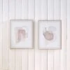 Set Of 2 Natural Abstract Framed Canvases 2 Set Of 2 Natural Abstract Framed Canvases -Home Luxe Studio 30912227