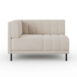 Amali Corner Dining Bench, Textured Weave -Home Luxe Studio 30912420 alt01