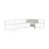 Amali Corner Dining Bench, Textured Weave -Home Luxe Studio 30912421