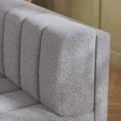 Amali Corner Dining Bench, Textured Weave -Home Luxe Studio 30912421 alt02