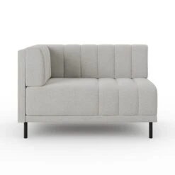 Amali Corner Dining Bench, Textured Weave -Home Luxe Studio 30912421 alt04