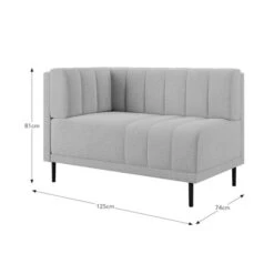 Amali Corner Dining Bench, Textured Weave -Home Luxe Studio 30912421 alt06