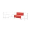 Mae Long Dining Bench, Matte Plush Velvet 2 Mae Long Dining Bench, Matte Plush Velvet -Home Luxe Studio 30912529